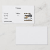 Carte De Visite mes chaussures préférées sont mes chaussures de go (Devant / Derrière)