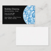 Carte De Visite Message publicitaire résidentiel de service de (Devant / Derrière)