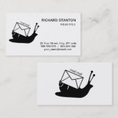 Carte De Visite Messagerie d'escrocs (Devant / Derrière)