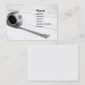 Carte De Visite mesure de bande (Devant / Derrière)