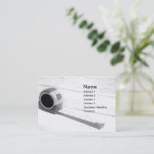 Carte De Visite mesure de bande (Debout devant)