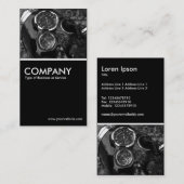 Carte De Visite Mesures classiques de moto (Devant / Derrière)