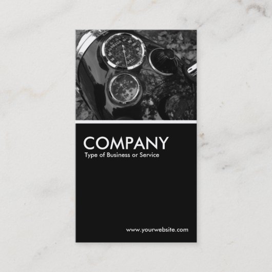 Carte De Visite Mesures classiques de moto (Devant)