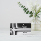 Carte De Visite Métal (Debout devant)
