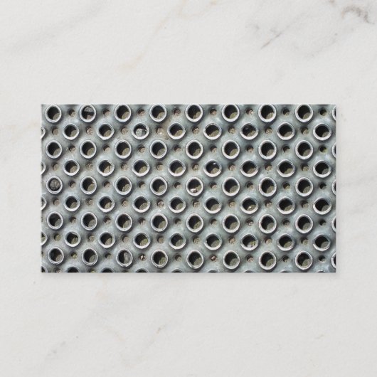 CARTE DE VISITE MÉTAL (Devant)