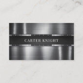 Carte De Visite Métal à rendement industriel (Devant)