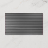 Carte De Visite Métal brossé (Dos)