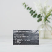 Carte De Visite Métal comme soudage (Debout devant)