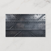 Carte De Visite Métal comme soudage (Dos)