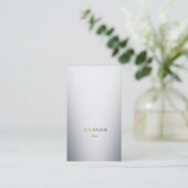 Carte De Visite Métal de Groupon (Debout devant)