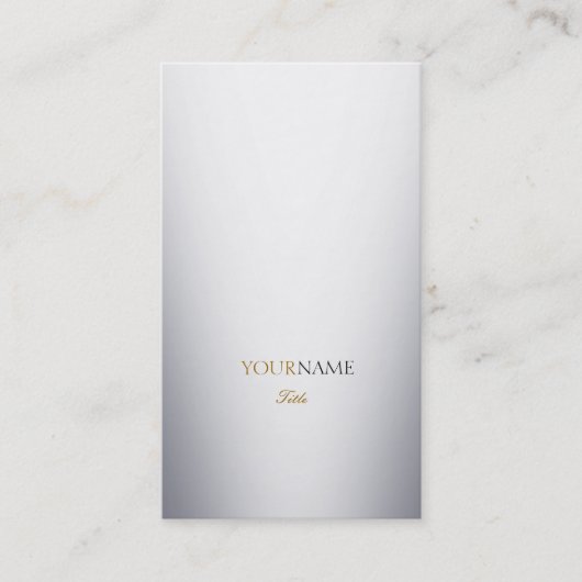 Carte De Visite Métal de Groupon (Devant)