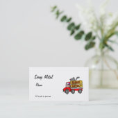 Carte De Visite Métal d'escarpement (Debout devant)