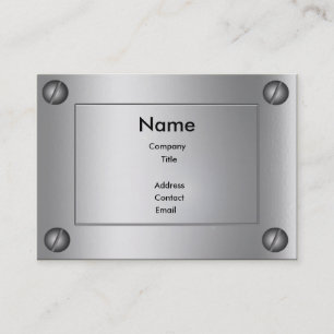 Carte De Visite Métal élégant Super -