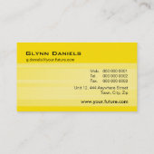 CARTE DE VISITE :: métal moderne futuriste 1 (Dos)