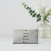 Carte De Visite Métal - plaqué (Debout devant)