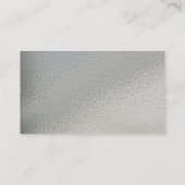 Carte De Visite Métal - plaqué (Dos)