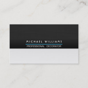 CARTE DE VISITE MÉTAL PROFESSIONNEL ÉLÉGANT MODERNE MINIMALISTE