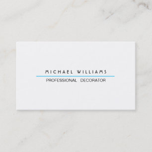 CARTE DE VISITE MÉTAL PROFESSIONNEL ÉLÉGANT MODERNE MINIMALISTE