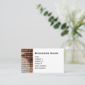 Carte De Visite Metal Vintage (Debout devant)