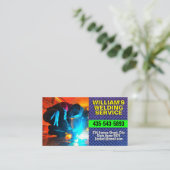 Carte De Visite Metal Work Services | Metal Fabrication & Welding (Debout devant)