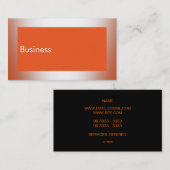 Carte De Visite Métalène (Devant / Derrière)