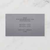 Carte De Visite Metall (Dos)