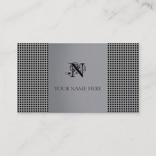 Carte De Visite Metall (Devant)