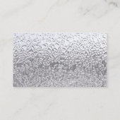 Carte De Visite Métallisé (Dos)