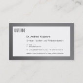 Carte De Visite Métallisé (Devant)