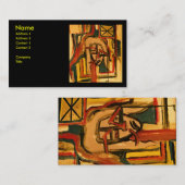 CARTE DE VISITE MÉTAMORPHES DE RAS 2 (Devant / Derrière)