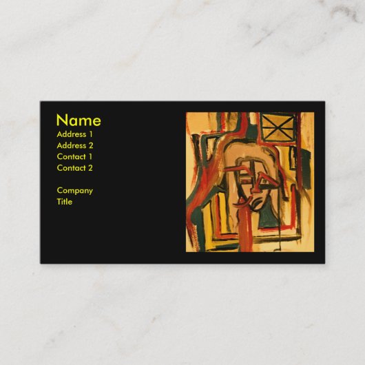 CARTE DE VISITE MÉTAMORPHES DE RAS 2 (Devant)