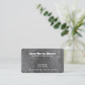 Carte De Visite Métaux ouvrés faits sur commande (Debout devant)