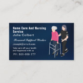 Carte De Visite Mete Compagnon Supérieur ou Aîné Gardien bleu (Devant)