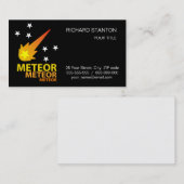 Carte De Visite Meteor (Devant / Derrière)