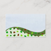 Carte De Visite Métier géométrique de paysage piqué par Digitals (Dos)