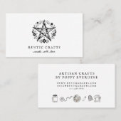 Carte De Visite Métier rustique (Devant / Derrière)