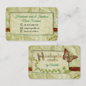 Carte De Visite Métiers faits main (Devant / Derrière)