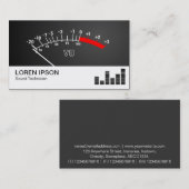 Carte De Visite Mètre 02 de vu (Devant / Derrière)