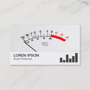 Carte De Visite Mètre VU 01