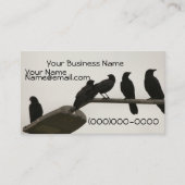 Carte De Visite Meurtre dans la rue (Devant)