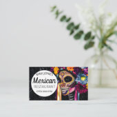 Carte De Visite mexicaine de fruits de marché artisanat jour de mo (Debout devant)