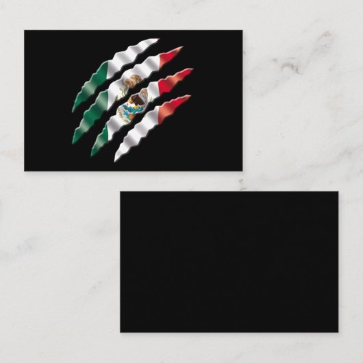 Carte De Visite Mexico (Devant / Derrière)