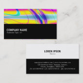 Carte De Visite Mi-chemin 0108 - Abstrait fractal 061012f (Devant / Derrière)