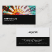 Carte De Visite Mi-chemin 033 - Ferris Wheel 02 (Devant / Derrière)