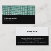 Carte De Visite Mi-chemin 036 - Briques en verre (Devant / Derrière)