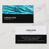 Carte De Visite Mi-chemin 084 - Tresses de perles (Devant / Derrière)