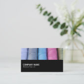 Carte De Visite Mi-chemin - Roulettes de coton (Debout devant)