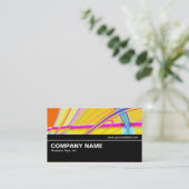 Carte De Visite Mi-chemin V2 012 - Abstrait fractal 061012e (Debout devant)