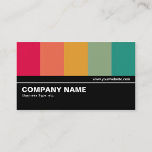 Carte De Visite Mi-chemin V2 04 - Bars couleur