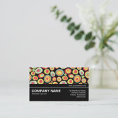 Carte De Visite Mi-chemin V3 012 - Abstrait 20213 (Debout devant)